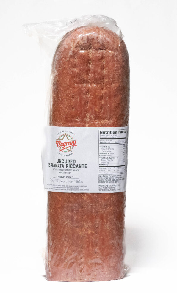 Uncured Spianata Piccante